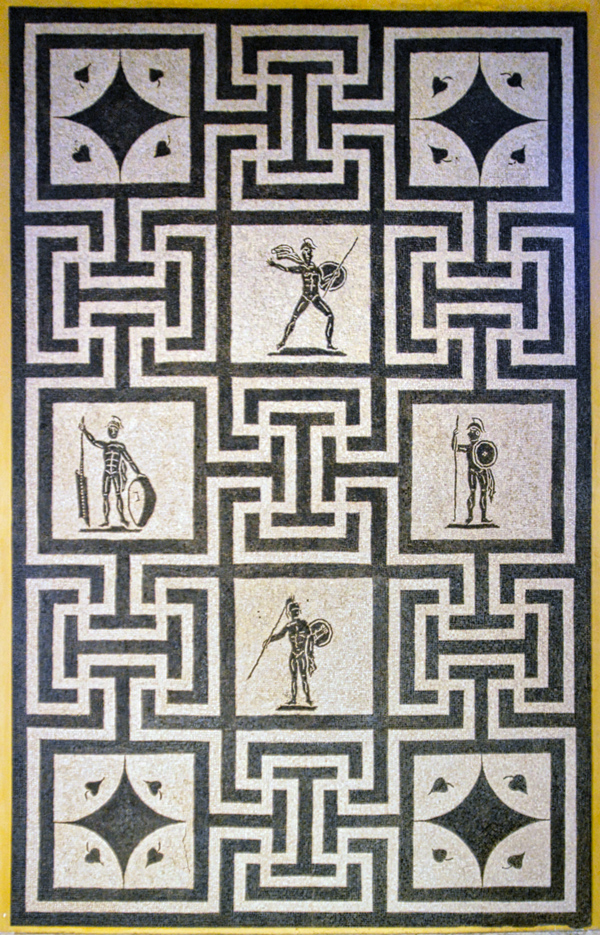 mosaico di atina